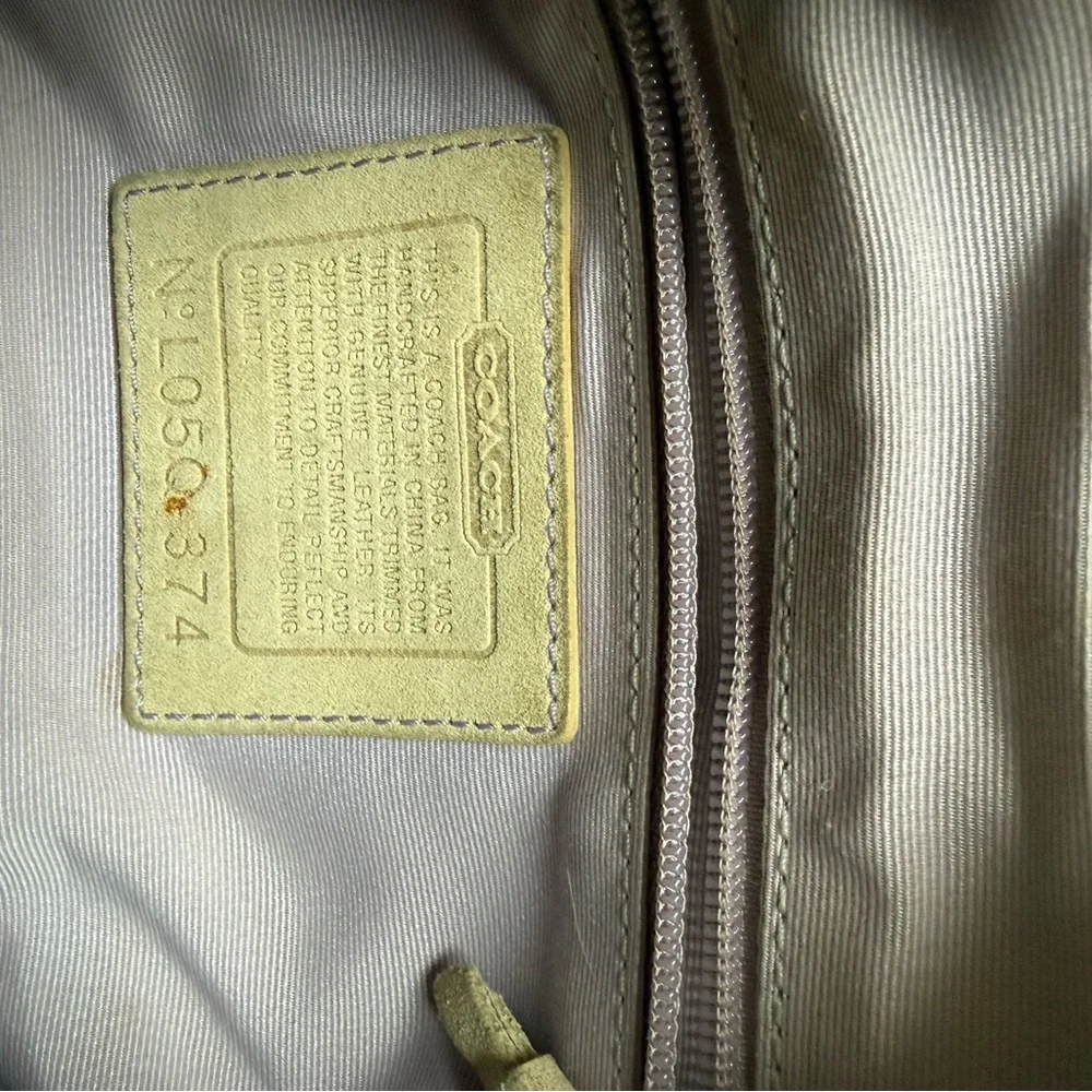 COACH Pastel Patchwork Hobo Purse Y2K - Picture 10 of 10